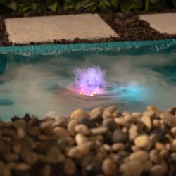 Alpine Corporation 18"L Single Jet Fogger with 12 LED Lights with Transformer