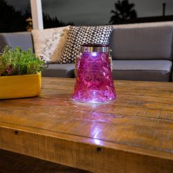 Solar Pink LED Wasp Trap - Set of 2
