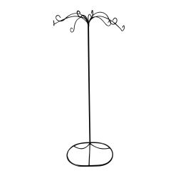 Alpine Corporation 19"L Metal Stand with 8 Hooks