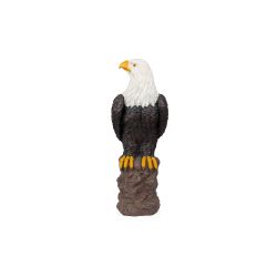 Alpine Corporation 29"L Eagle on Rocks Statuary