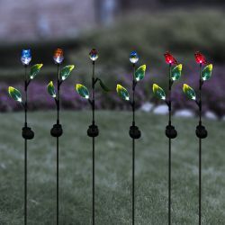 Solar Birds/Owls Garden Stake w/LEDs - Asstd Tray Pack of 16