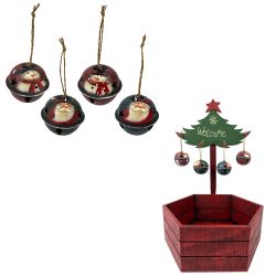 Alpine Corporation 14"L Jingle Bell Ornament - Box of 36